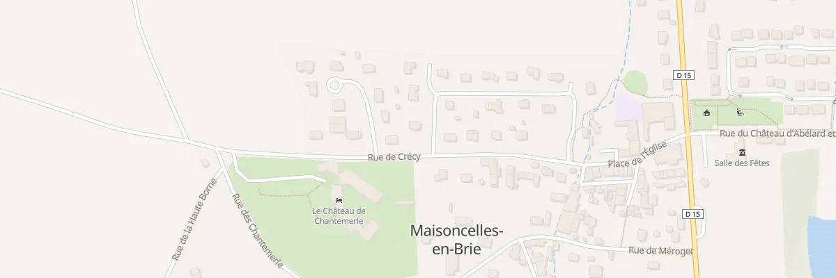 Plan du 20 Rue des Carreaux à Maisoncelles-en-Brie
