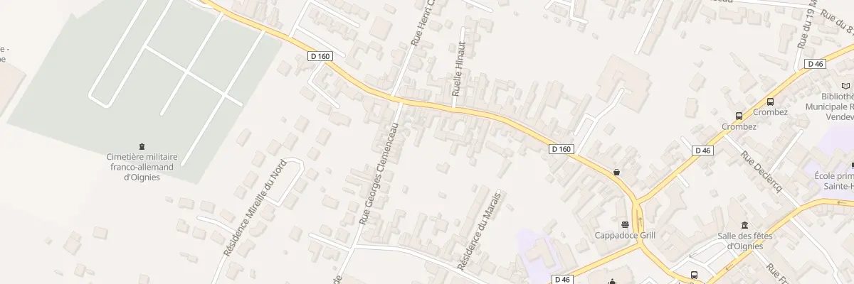 Plan du 51 Rue des 80 Fusillés à Oignies