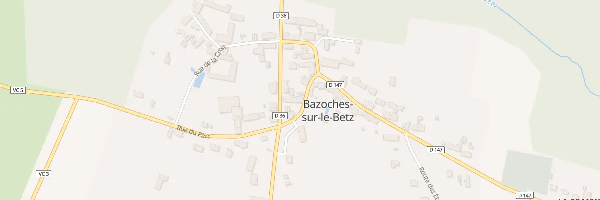 Plan du 4 Rue du Parc à Bazoches-sur-le-Betz