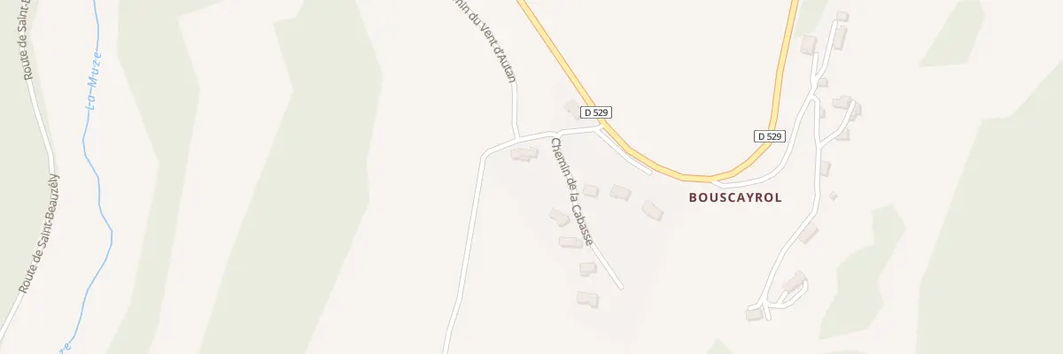 Plan du 5269 Bouscayrol à Saint-Léons
