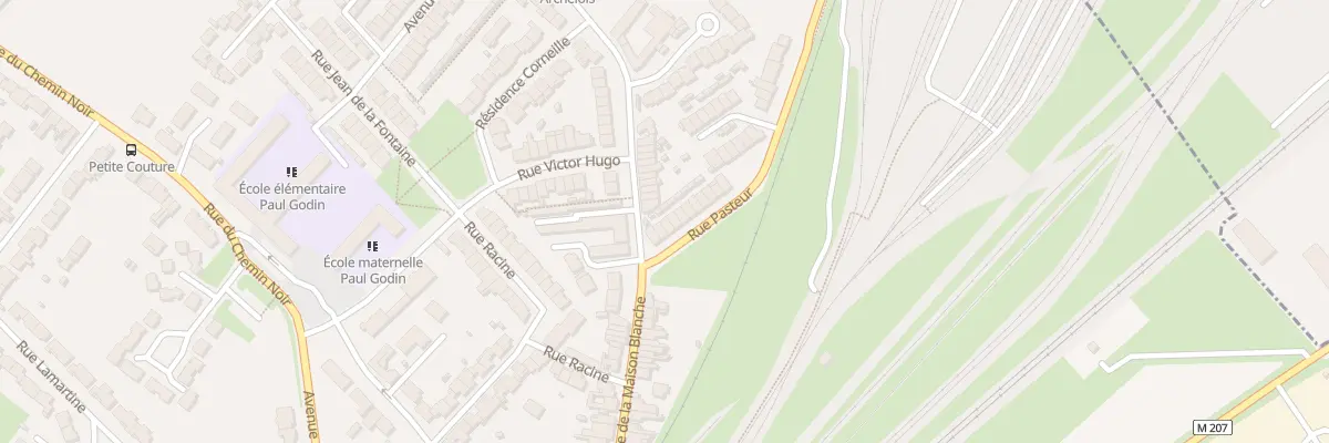 Plan du 5 Rue Pasteur à Sequedin