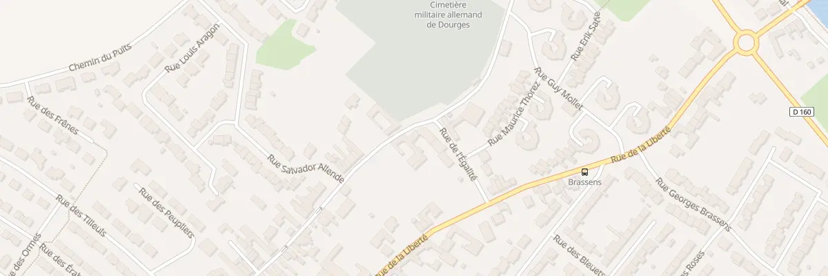 Plan du 72A Rue de la Fraternité à Dourges