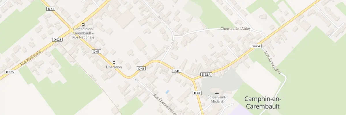 Plan du 8 Rue André Cochez à Camphin-en-Carembault