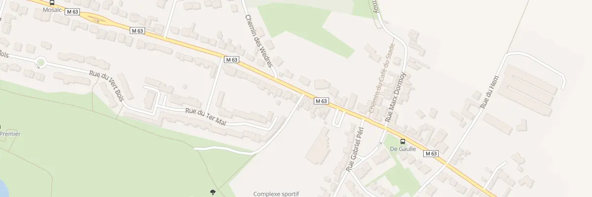Plan du 23 Rue Guy Mocquet à Houplin-Ancoisne