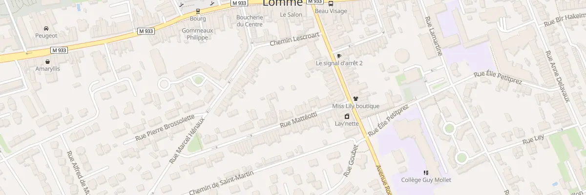 Plan du 18 Rue Matteotti Lomme à Lille