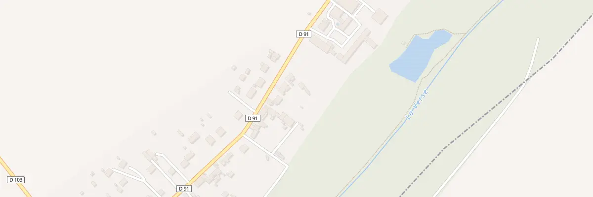 Plan du 432 Rue de la Croix Blanche à Bussy
