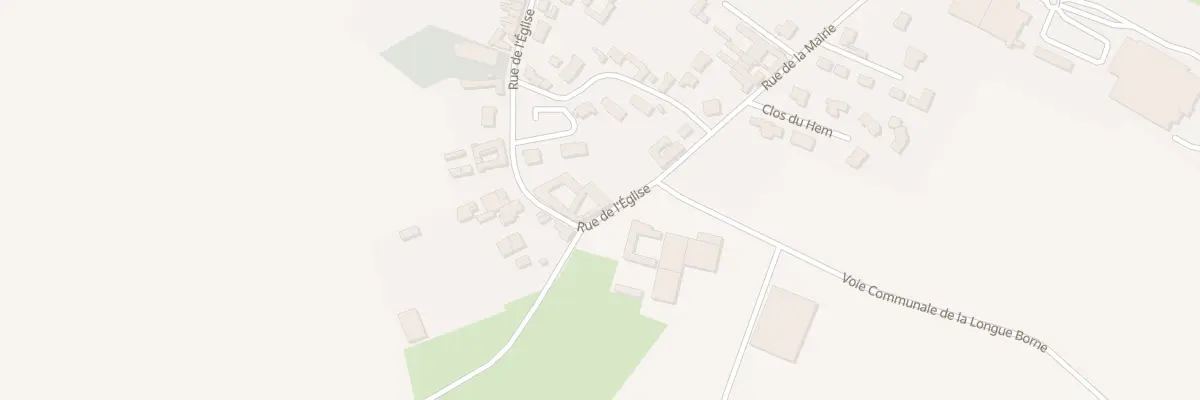 Plan du 10 Rue de l’Eglise à Chemy