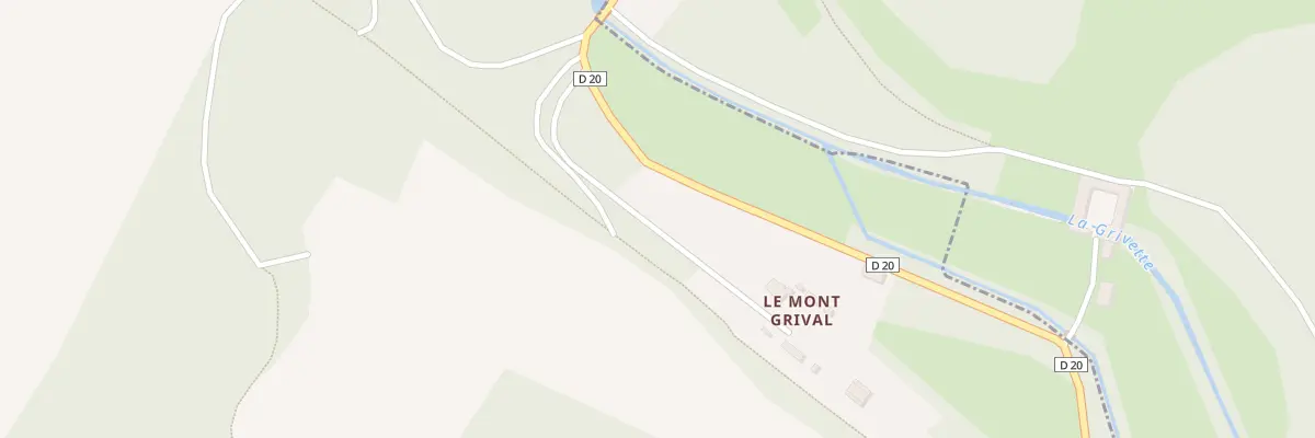 Plan du 5198F Le Mont Grival à Étavigny