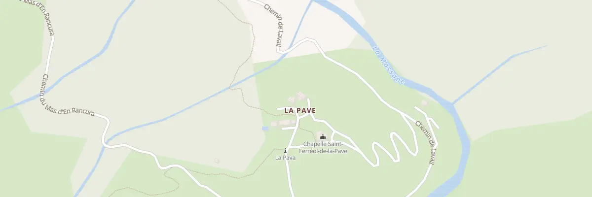 Plan du 2638 La Pava à Argelès-sur-Mer