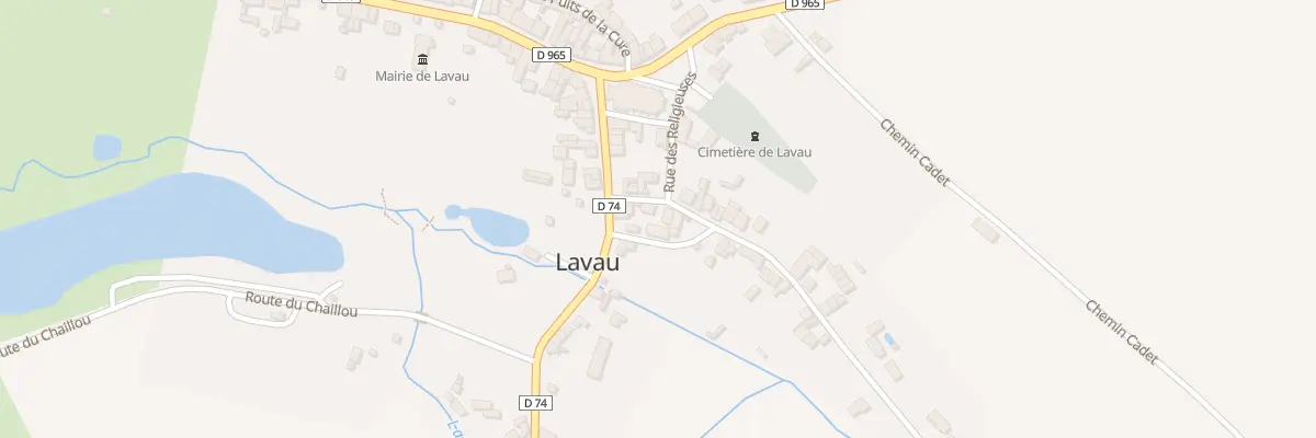 Plan du 4 Rue des Chaudronniers à Lavau