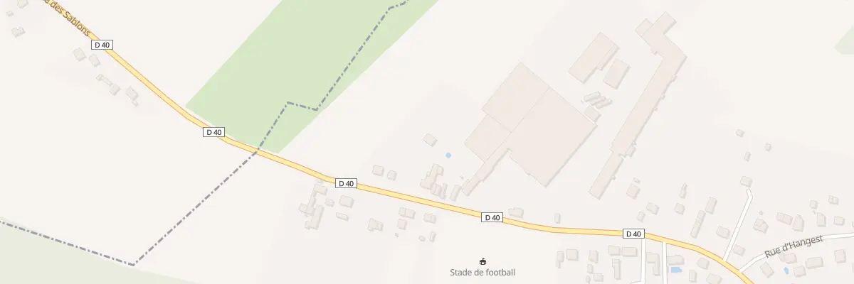 Plan du 1388 Rue de Bailly à Tracy-le-Mont