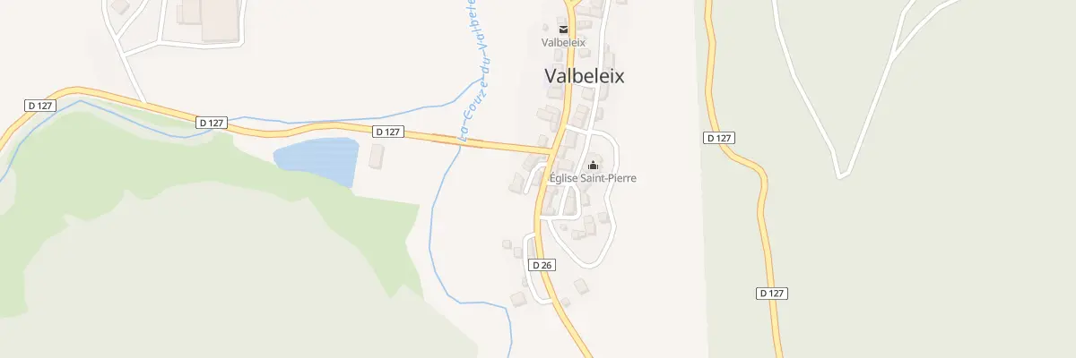 Plan du 5045 Valbeleix à Valbeleix