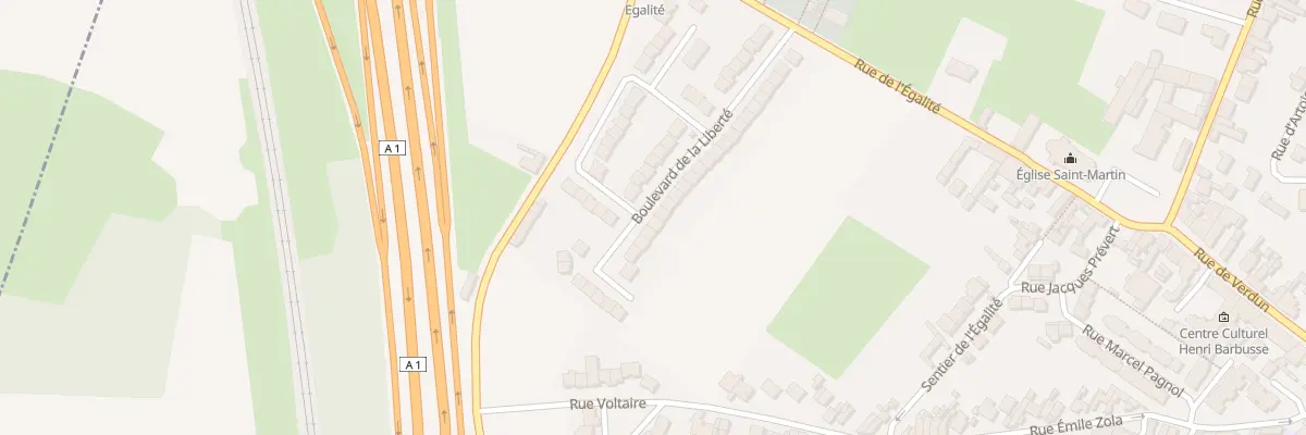 Plan du 37 Rue de la Liberte à Noyelles-Godault