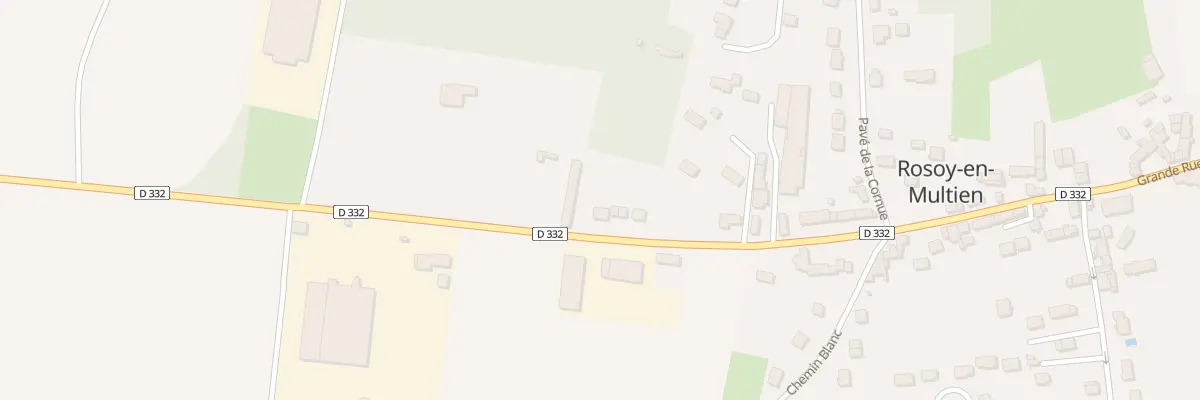 Plan du 59T Gr Grande Rue à Rosoy-en-Multien