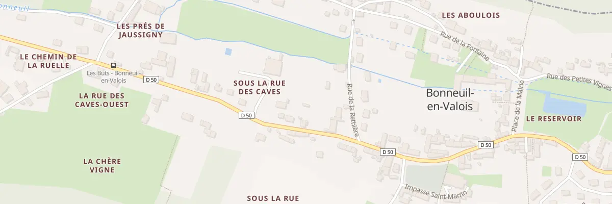 Plan du 352 Rte de Crepy à Bonneuil-en-Valois