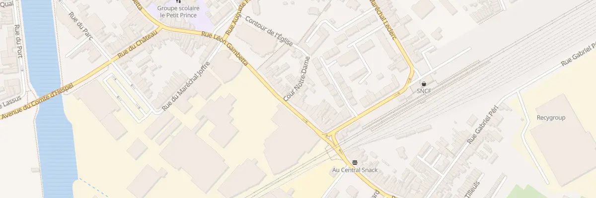 Plan du 111 Rue Léon Gambetta à Haubourdin