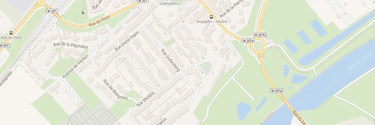 Plan du 31 Rue Gutemberg à Sequedin