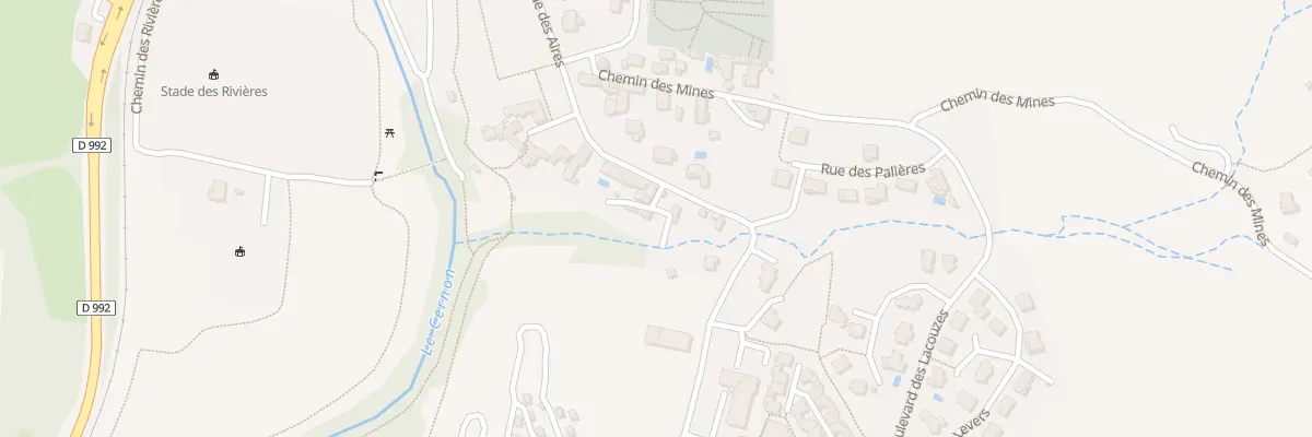 Plan du 3 Rue du Moulin des Aires à Saint-Georges-de-Luzençon