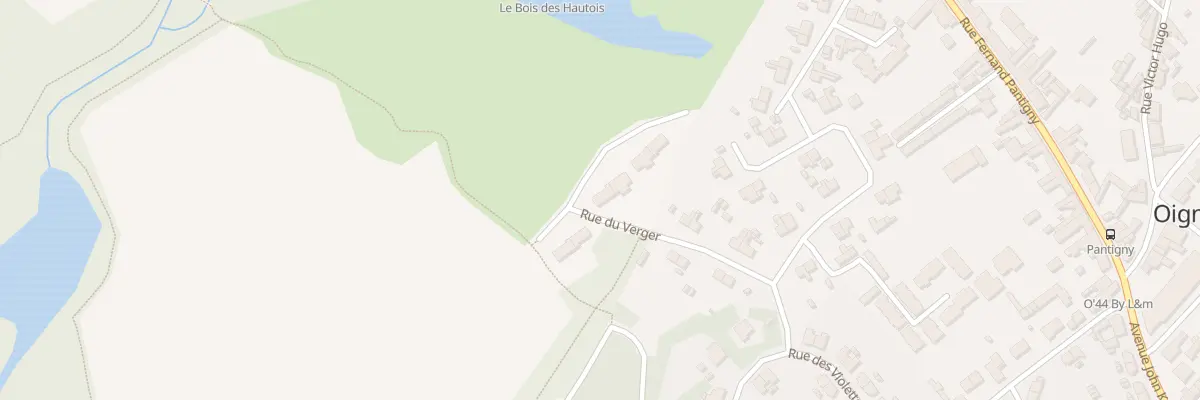 Plan du 52 Rue du Verger à Oignies