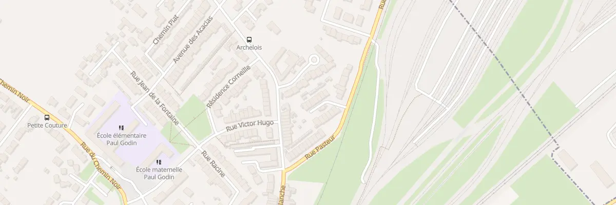 Plan du 12 Rue Pasteur à Sequedin