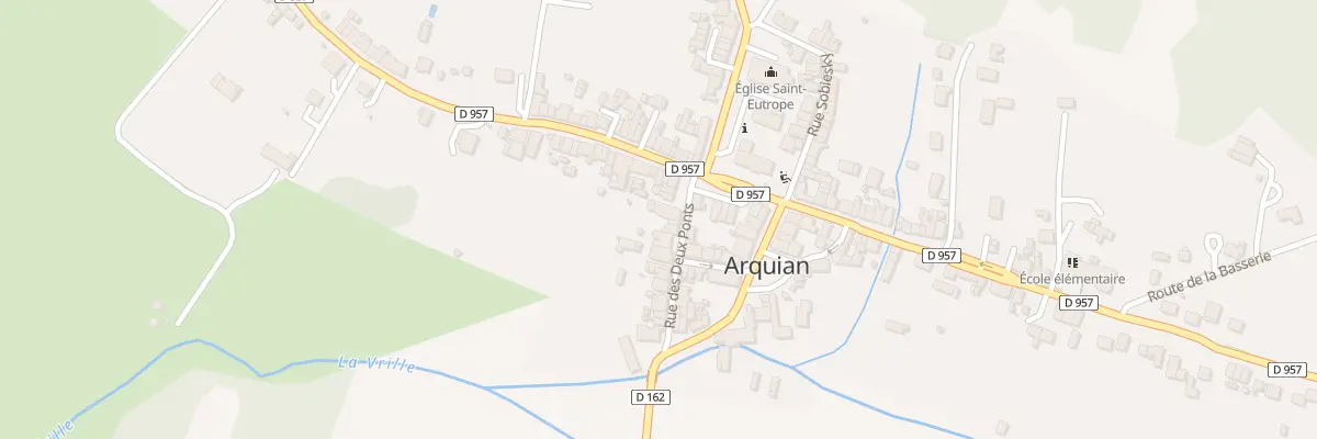 Plan du 4 Rue des Deux Ponts à Arquian