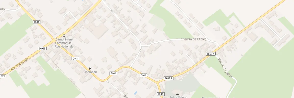 Plan du 14 Rue André Cochez à Camphin-en-Carembault