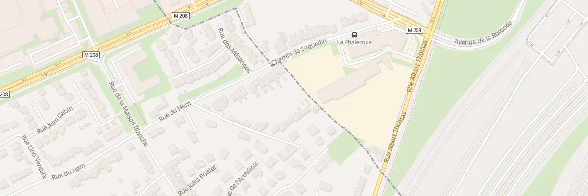 Plan du 5 Rue du Hem à Sequedin