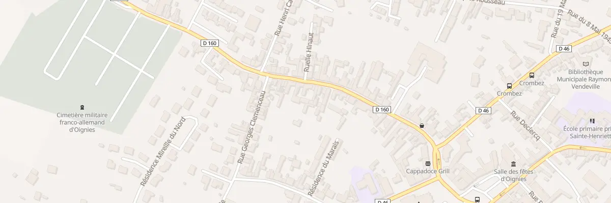 Plan du 47 Rue des 80 Fusillés à Oignies