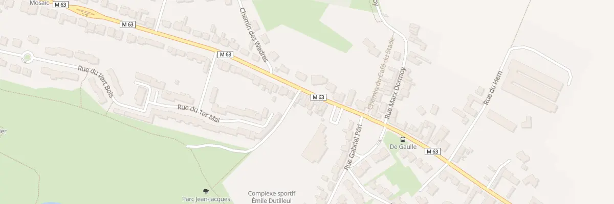 Plan du 15 Rue Guy Mocquet à Houplin-Ancoisne
