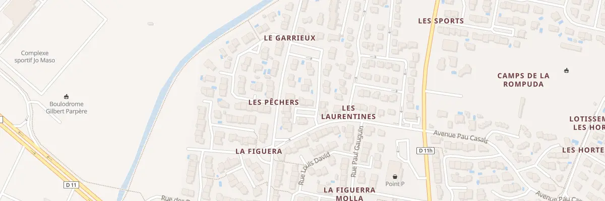 Plan du 6 Imp Dominique Ingres à Saint-Laurent-de-la-Salanque
