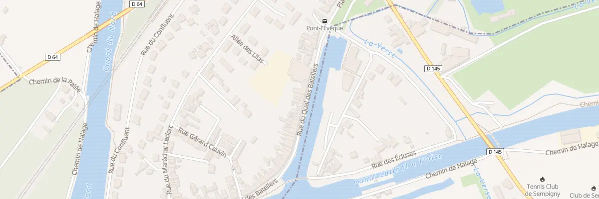 Plan du 120 Rue du Quai des Bateliers à Pont-l’Évêque