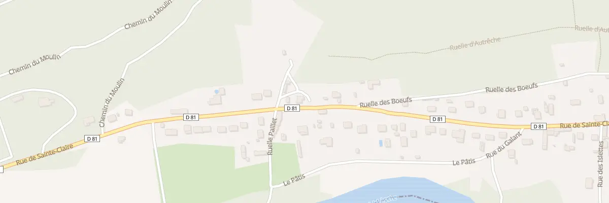 Plan du 32 Rue de Sainte-Claire à Berneuil-sur-Aisne