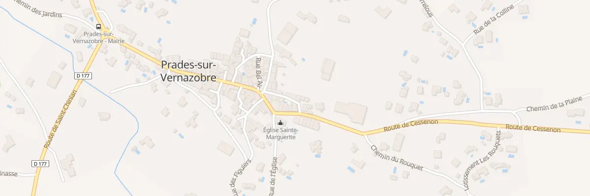 Plan du 5124 La Fontaine à Prades-sur-Vernazobre