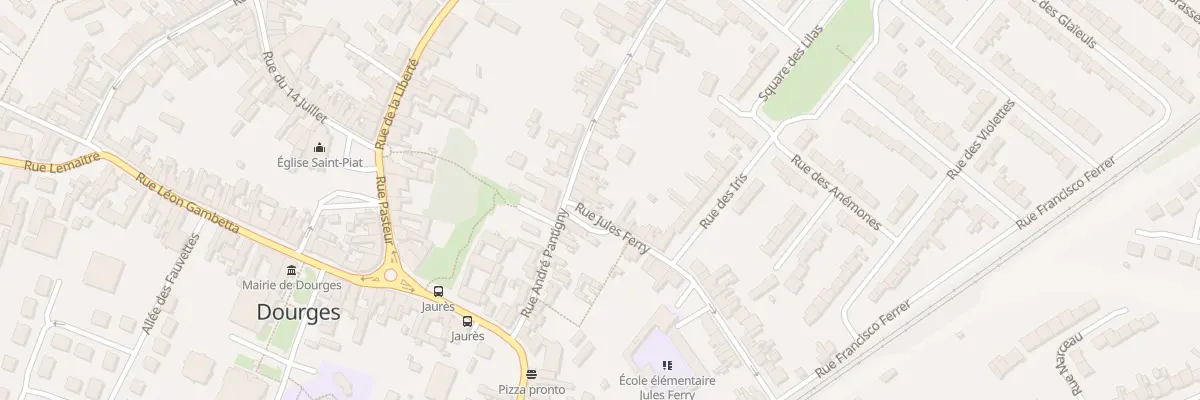 Plan du 38 Rue André Pantigny à Dourges