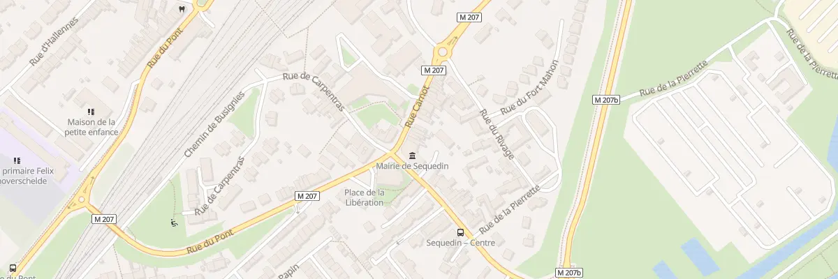 Plan du 6 Rue Carnot à Sequedin