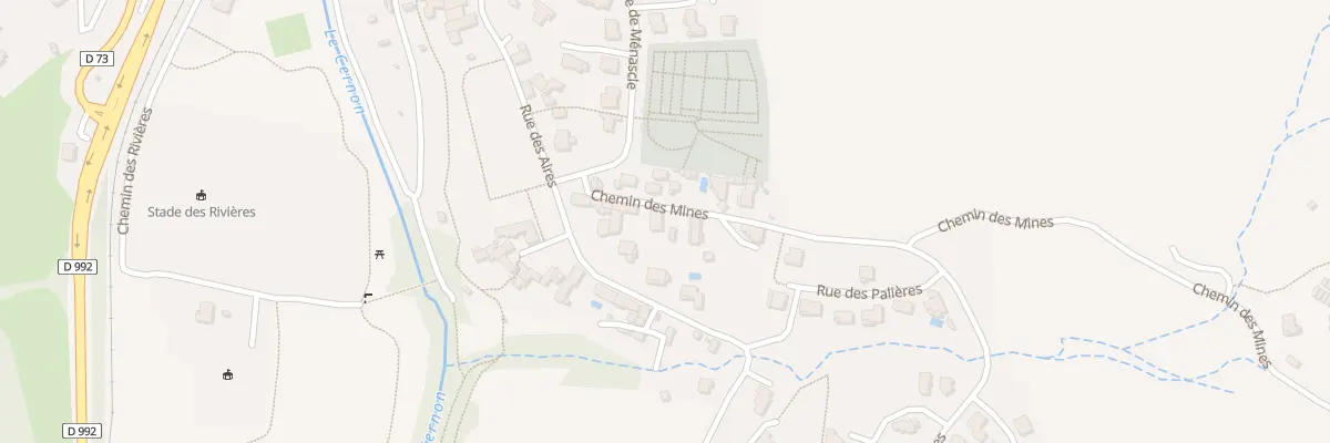 Plan du 10 Che des Mines à Saint-Georges-de-Luzençon