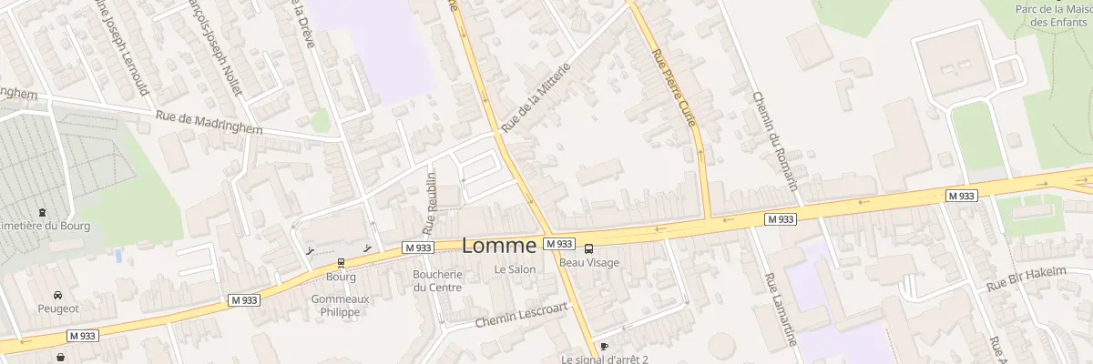Plan du 2B Rue Saint Vincent de Paul à Lille