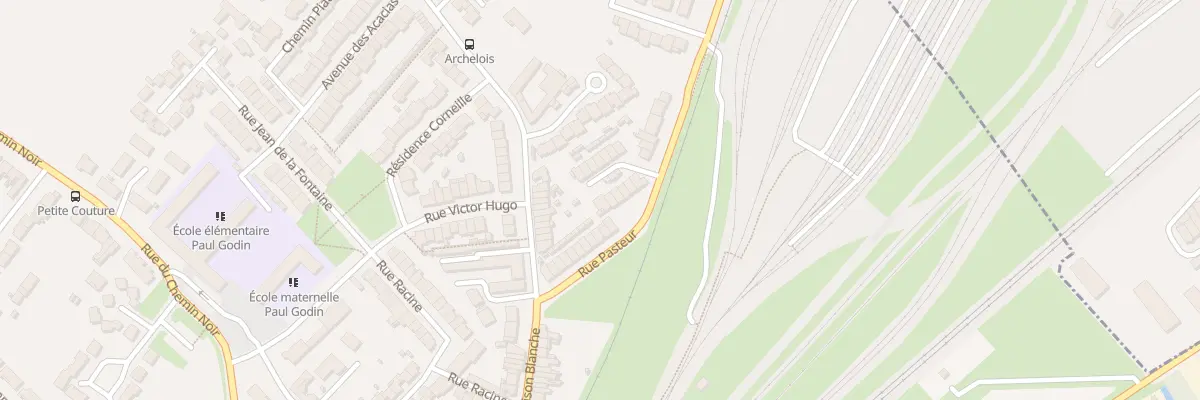 Plan du 23 Rue Pasteur à Sequedin