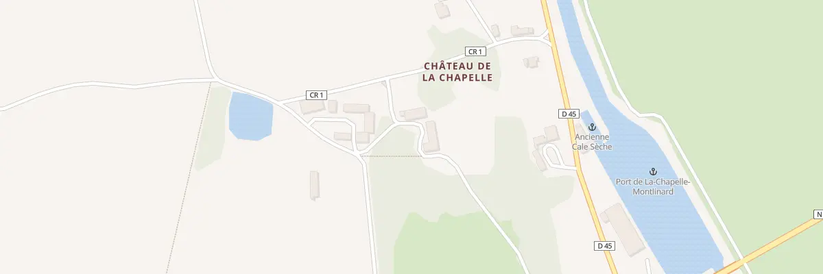 Plan du 17 Chateau de la Chapelle à La Chapelle-Montlinard