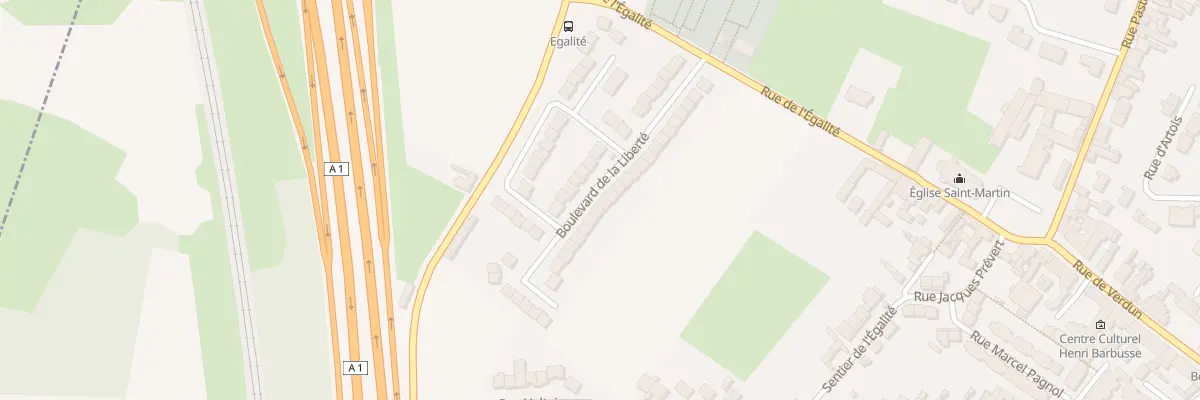 Plan du 29 Rue de la Liberte à Noyelles-Godault