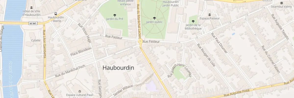 Plan du 5 Rue du Mal Leclerc à Haubourdin