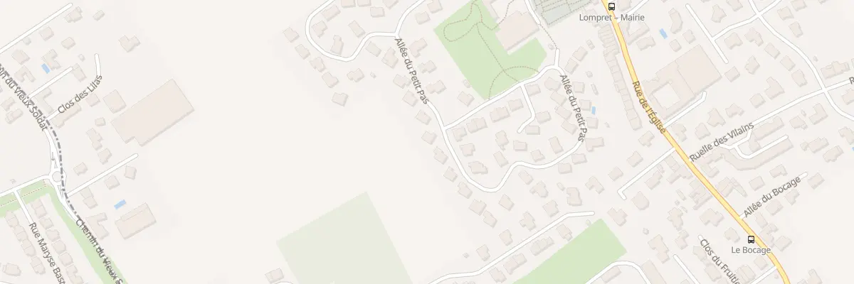 Plan du 10 All du Petit Pas à Lompret