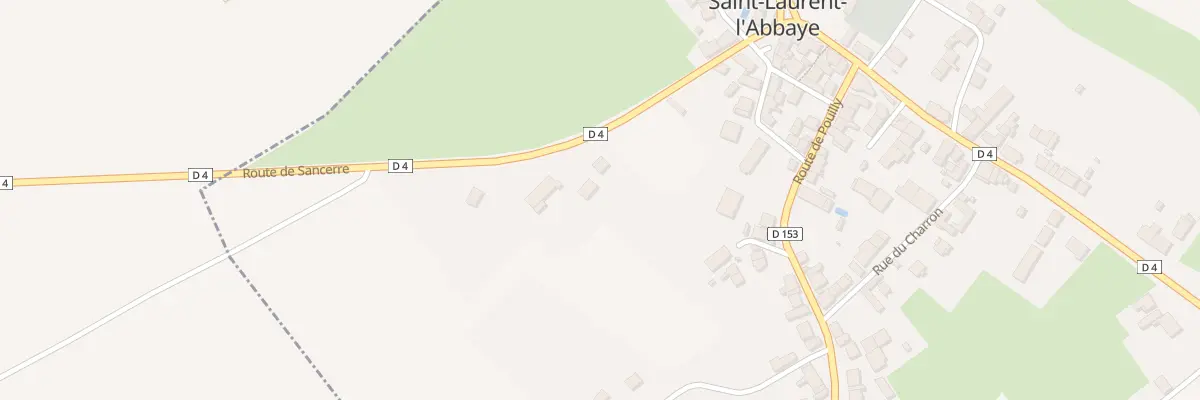 Plan du 5 Rte de Sancerre à Saint-Laurent-l’Abbaye