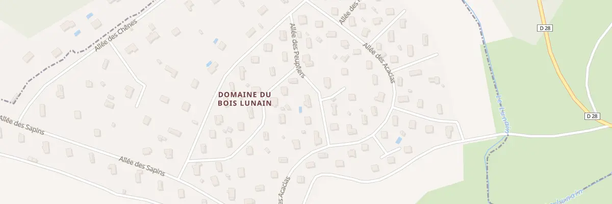 Plan du 3 All des Peupliers à Chéroy