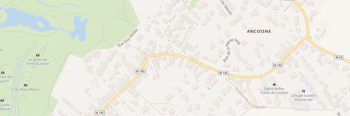 Plan du 101 Rue Jean Jaurès à Houplin-Ancoisne
