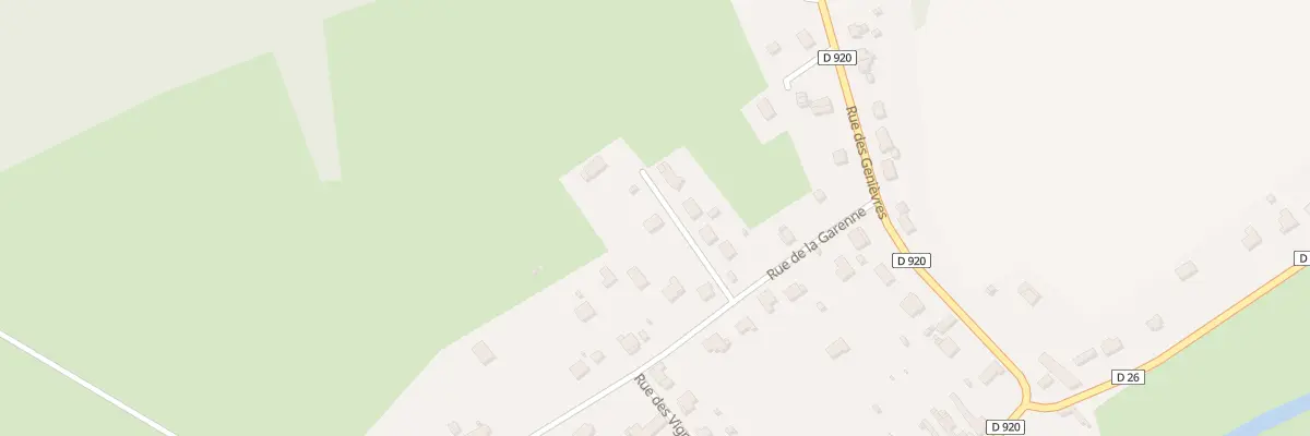 Plan du 1 Imp de la Garenne à Jouet-sur-l’Aubois