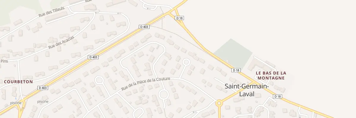 Plan du 5 Rue des Anemones à Saint-Germain-Laval