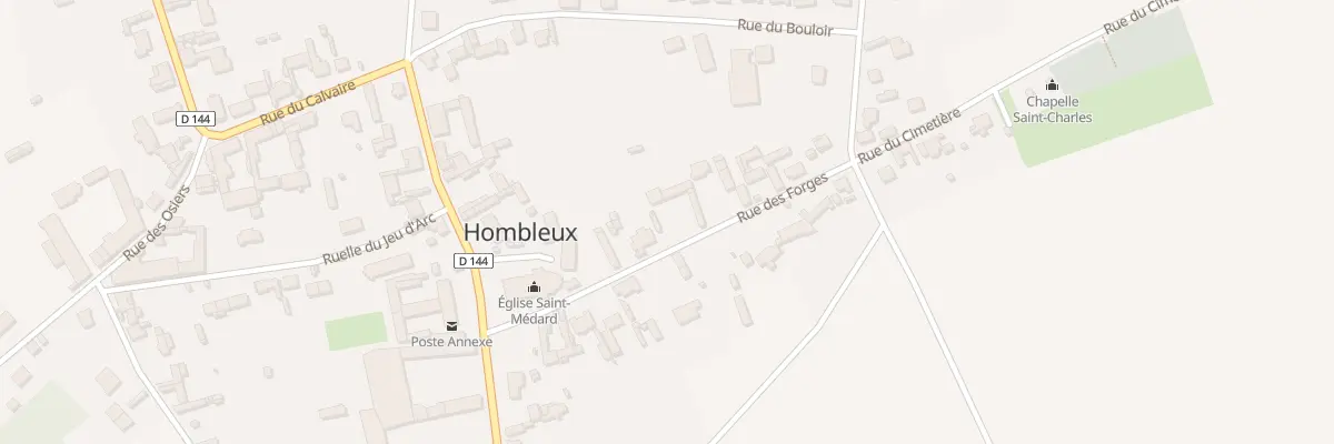 Plan du 3 Rue des Forges à Hombleux