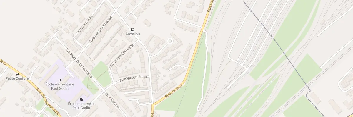 Plan du 2 Rue Pasteur à Sequedin