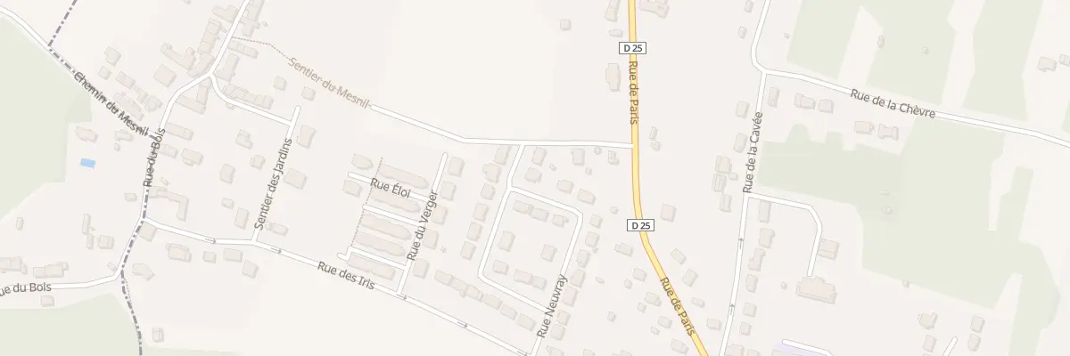 Plan du 23 Rue Neuvray à Pommeuse
